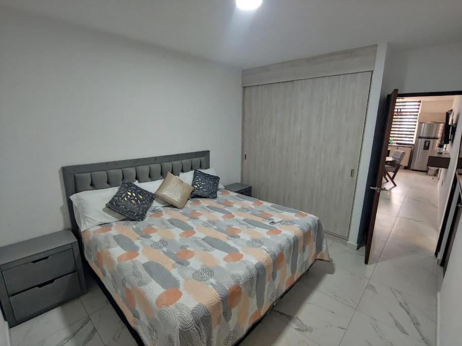 Апартаменти Departamento Con Alberca Мансанільйо Екстер'єр фото